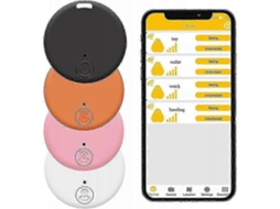 Kit Com 4 Localizadores Sem Fio De Chaves E Celulares Com Busca Bidirecional E Alertas Inteligentes