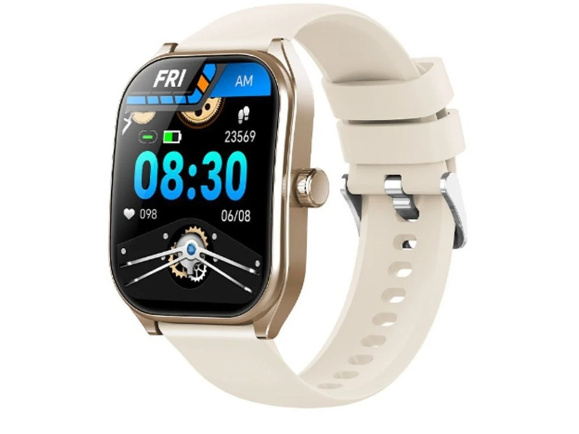 Smartwatch Curve 2.01 para homens e mulheres com função de atender e fazer chamadas, rastreador de atividades físicas com mais de 120 modos esportivos. Bestvite