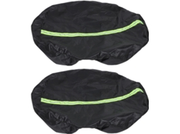Conjunto De 2 Capas De Estepe Tamanho Xl, Impermeáveis, Resistentes Aos Raios Uv, Com Faixas Refletoras E Proteção Solar.