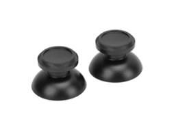 Capas de Alumínio para Joystick de Console Controle Preto 2pcs