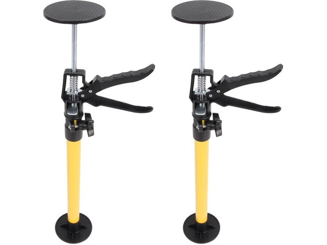 Pegos Telescopicos 50-115 Cm - Conexões De Castanha - Suporte Até 40 Kg - Padrões Antideslizantes - Estabilidade Melhorada - Manopla De Suporte