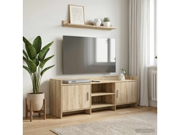 Vidaxl Gabinete Para Tv 130 X 33 X 47 Cm Carvalho Sonoma