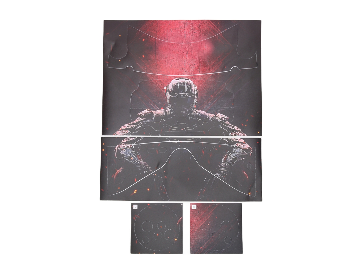 Mali adesivo Protetor para Óculos Vr Oculus Quest 2 Skin Decal Pvc Removível Future Warrior