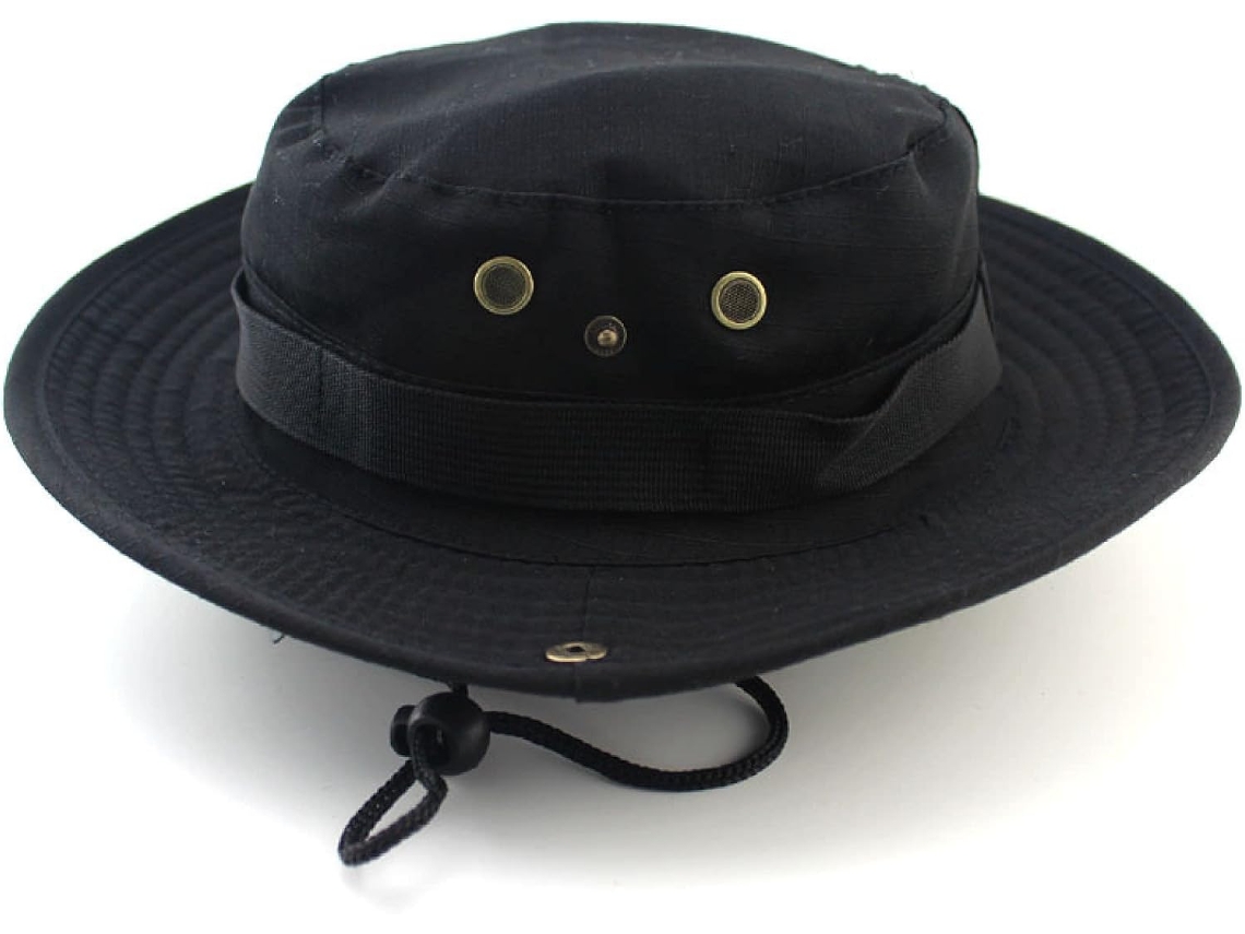 Chapéu de Palha Camuflado Tático, Militar Estilo Boonie, Boné do Exército, Sol Masculino para Esportes Ao Ar