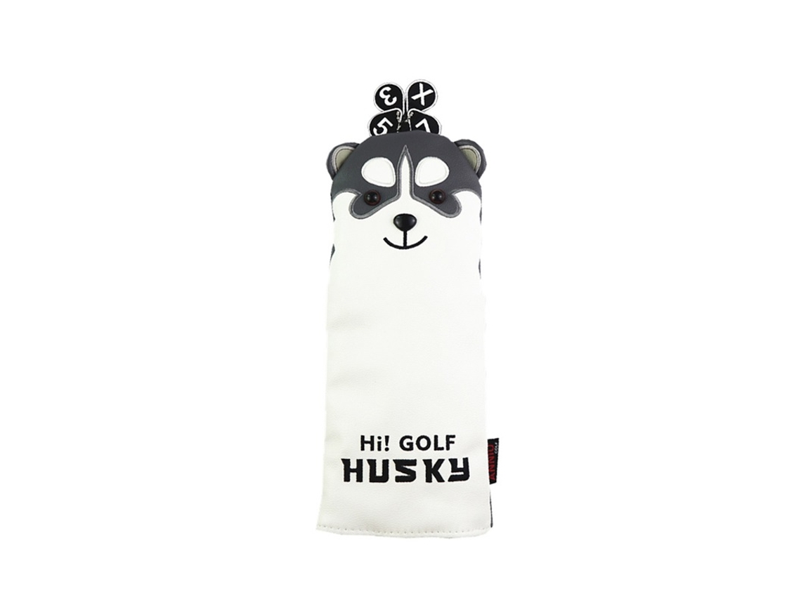 Capinha para Cabeça de Golfe em Forma de Cachorro Fofo, Impermeável | S/MARCA