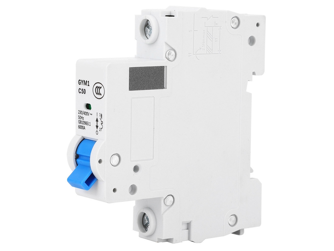 Laxiscreed: Conjunto De 4 Disjuntores 1p Pequenos Em Estilo Air Switch, 230v, Ip20