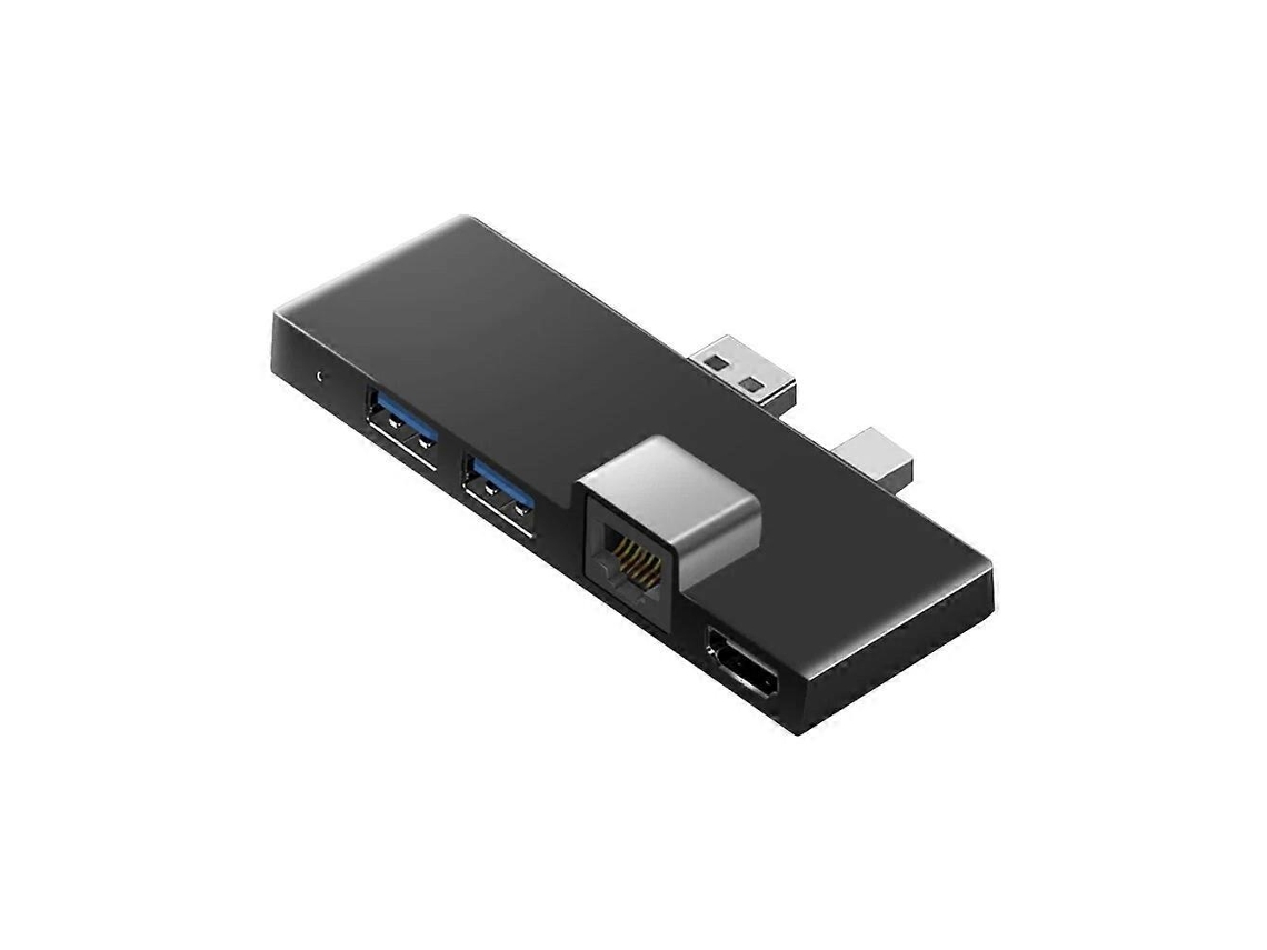 Docking Station Hub 4k Usb 3.1 Hdmi Compatível Com Disco Rígido Externo, Adaptador De Estação De Encaixe Para Surface Pro 4 5 6 Brilvibera