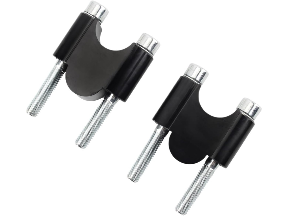 Adaptador de Elevação Guidão para Motocicleta Braçadeira Montagem Acessórios Universais 22/28mm "combinada