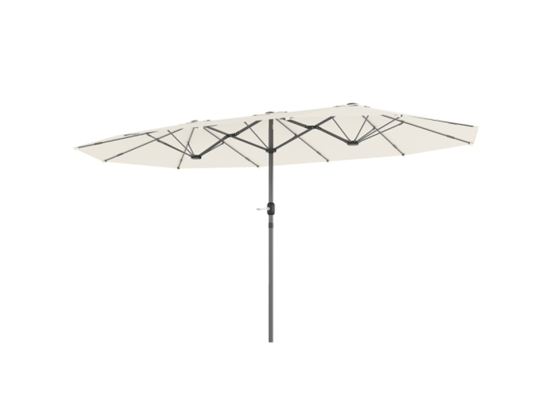 ZIWEI STORE Duplo Protetor Solar com Proteção UV e 436x260 cm, Resistente ao Vento