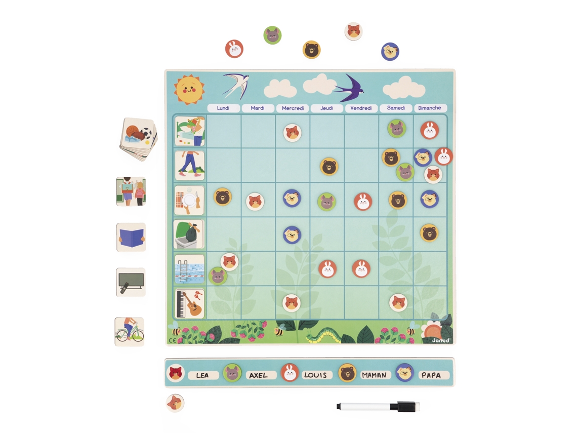 JANOD Magnetic Planning Board