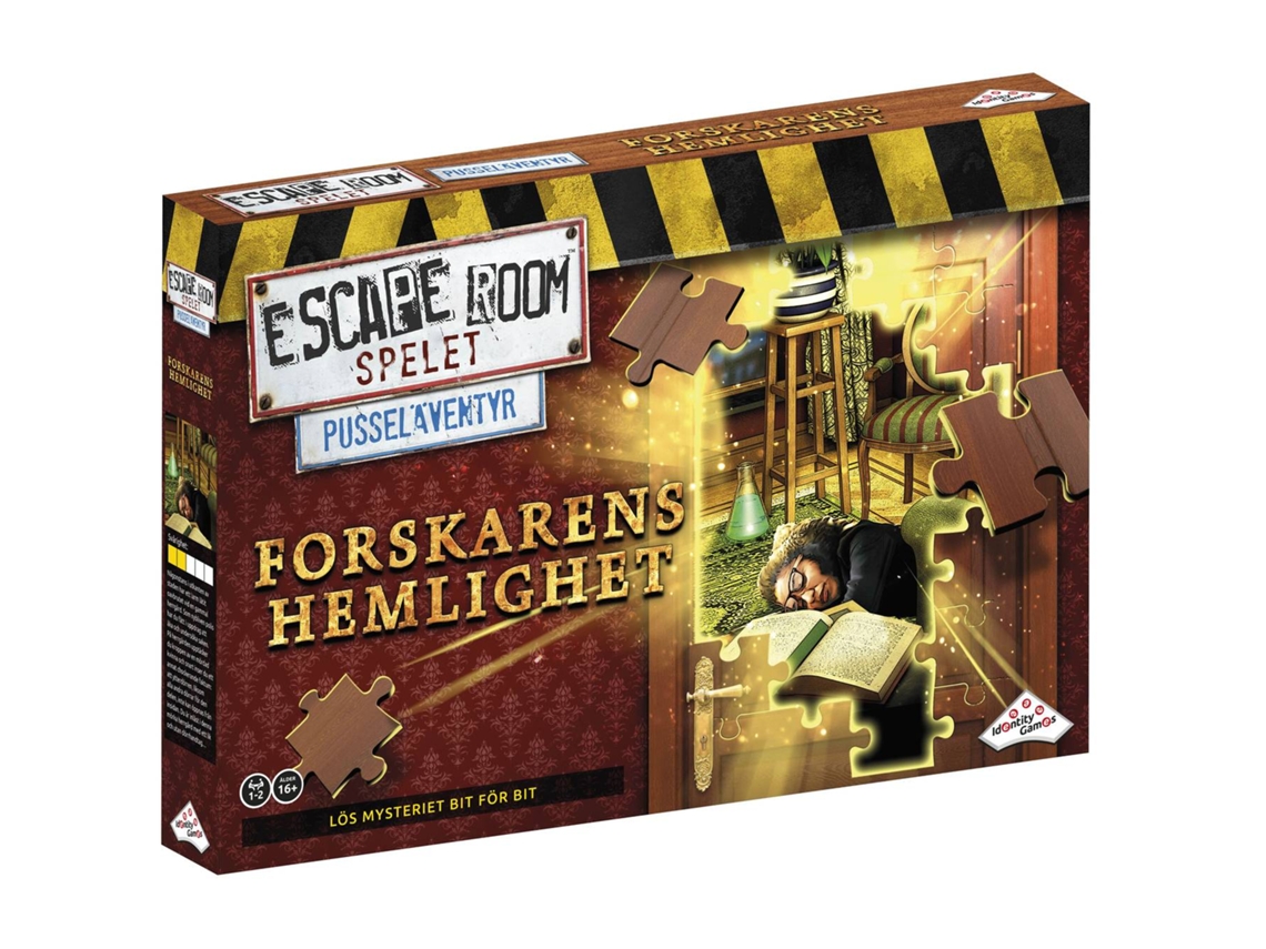 Er Puzzle Adv. Forskarens Hemlighet Sueco Escape Room