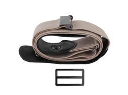 Cinto Elástico Para Calças Jeans Moda Com Fivela Khaki Unissex Acessório