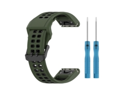 Pulseira Quickfit de 20 mm para Garmin Fenix 6s Pro/7s/5s, Azul e Branco SIURN