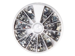 Rebites - Prata - Formatos variados - 2,5 a…