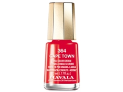 Mini esmalte creme para unhas 5 ml Cor: 364: Cidade do Cabo MAVALA