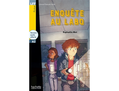 Livro Enquete Au Labo - Lff A2 de Raphaëlle MIEL (Francês)