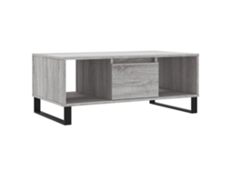Coffee Table, Coffee Tables Vidaxl Cinzeto Madeira Processada (n/a)