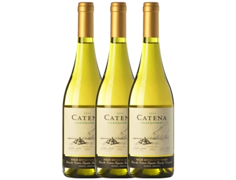 Vinho CATENA ZAPATA Catena Zapata Chardonnay Mendoza Crianza (0.75 L - 3 unidades)