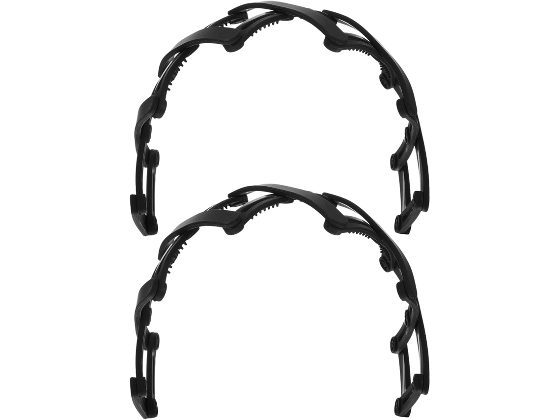 Conjunto De 2 Tiaras Com Dobráveis Em Abdominais Antiderrapantes, Acessórios