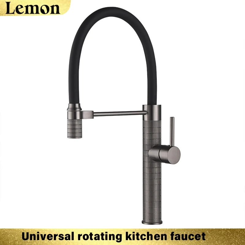 (cinza-chumbo G1/2) Torneira Purificadora De Água Para Cozinha Com Duas Saídas Para Mistura De Água Potável Pura