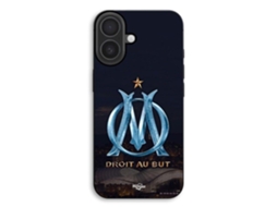Capa Para Celular - Maniacase - Iphone 17 - Silicone Tpu - Logotipo Om - Macia - Preta
