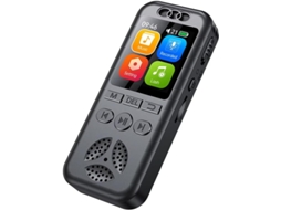 Gravador de Voz Digital Su7 de 64 Gb com Gravação de Áudio Ativada por Voz SFUSHOS