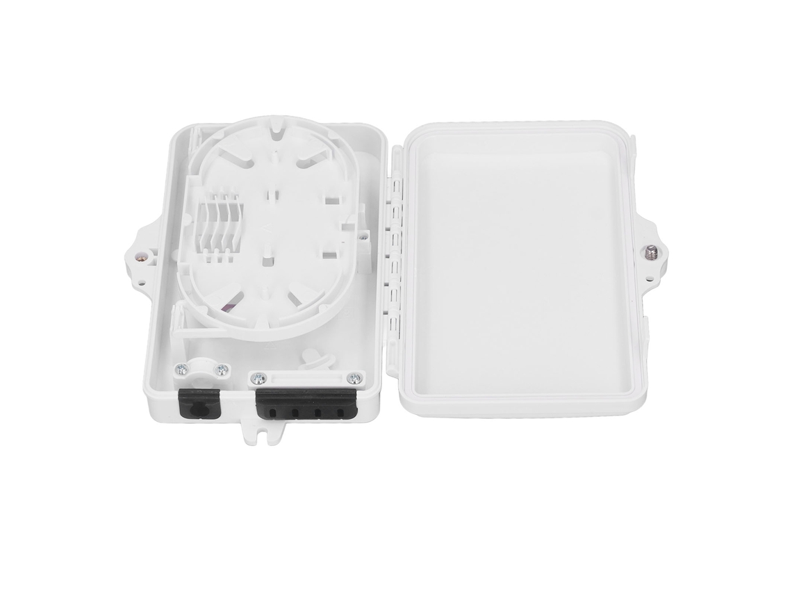 Caixa De Distribuição De Fibra Óptica De 4 Núcleos, À Prova Dágua Ip65, Para Montagem Em Parede, Para Uso Interno E Externo. Aquaforge