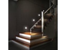 Lurelia Luz Noturna Led Com Sensor De Movimento Pir, 1 Peça, 3 Pilhas Aaa, Sem Fios