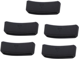 Conjunto De 5 Anéis De Silicone Para Pulseira De Relógio, Acessório De Substituição Flexível E Duráv Gokoco