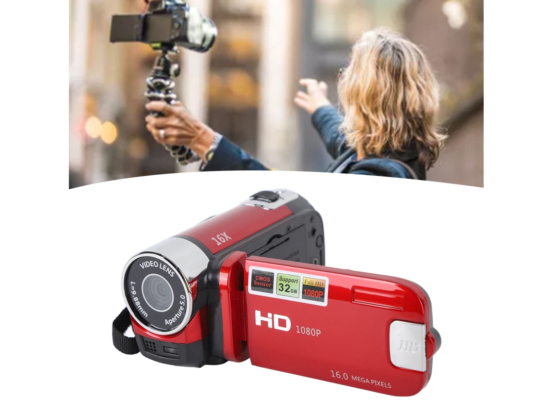 Câmera Dv 4k 48mp, Tela Tft Giratória De 2,7 Polegadas, Zoom Digital De 16x, Filmadora Com Cabo Usb Brilvibera