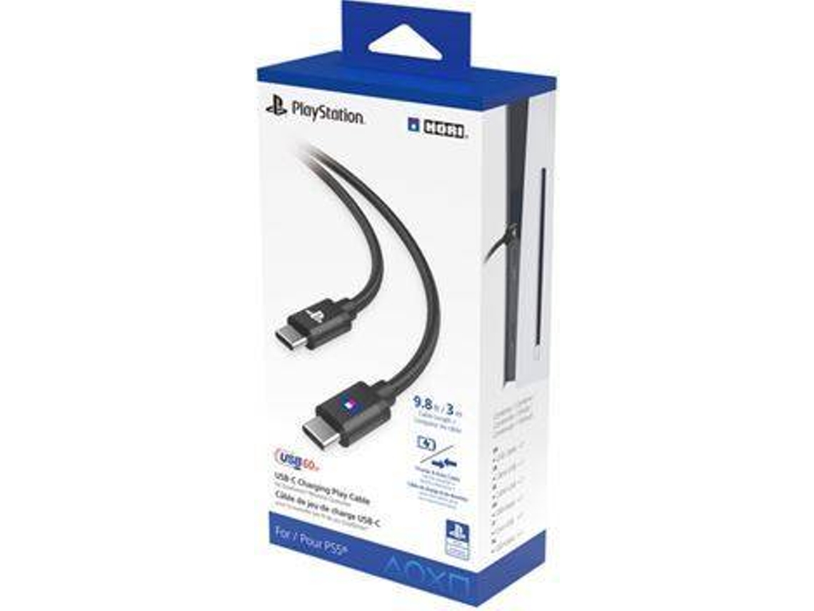 Cabo de Carregamento HORI USB-C (Preto)