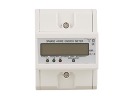 Contador Elétrico Trifásico Digital 3x220v 15 a Rail Din Kwh (60)