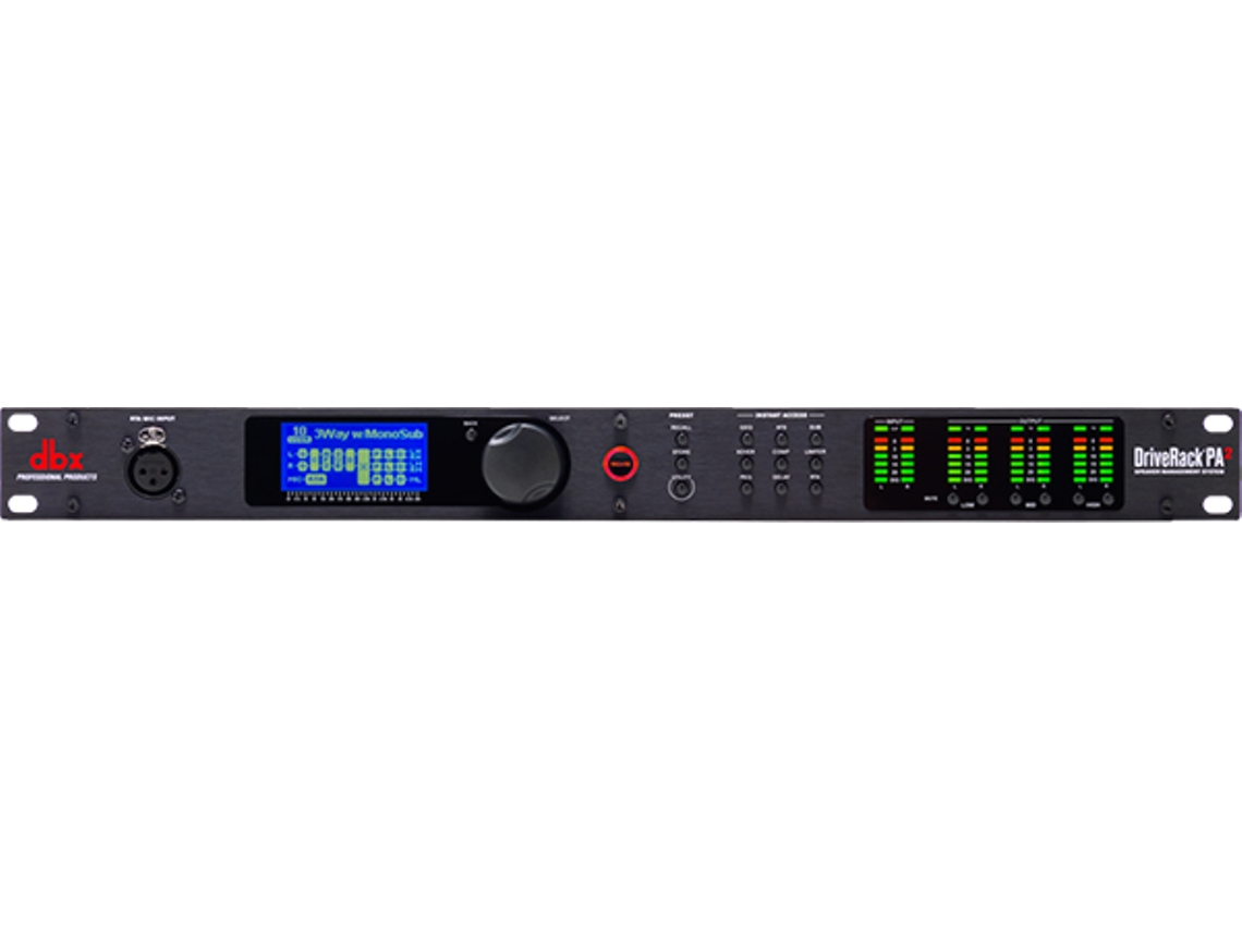 Processador Dbx Pa Driverack Pa2