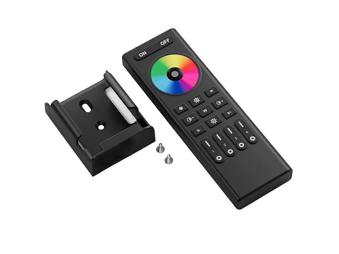 Controle Remoto Rf Rgb Rgbw Rgbcct Rc03rfb, Controle Avançado De 4 Zonas Para Diversas Fitas De Led Com Múltiplos Controladores