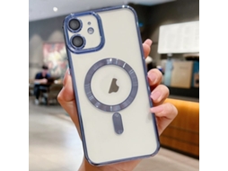 Capa Para Iphone 12 - Revestimento Eletroplástico - Tecnologia Magsafe