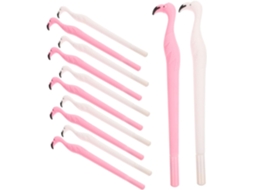 Caneta Em Gel Doitool Flamingo 0,5 Mm Preta, Pacote Com 12 Unidades E
