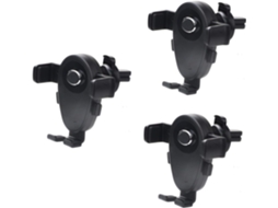 Suporte Para Celular Veicular De 3 Peças Para Saídas De Ar E Carros Portáteis.