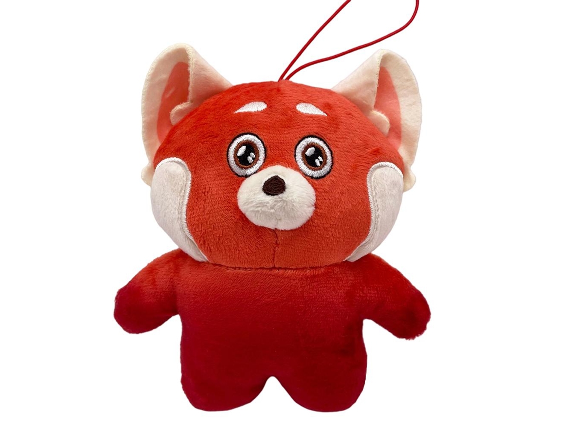 Mali boneca de Pelúcia Panda Vermelho Anime 15cm Colecionável Brinquedo de Presente Decorativo