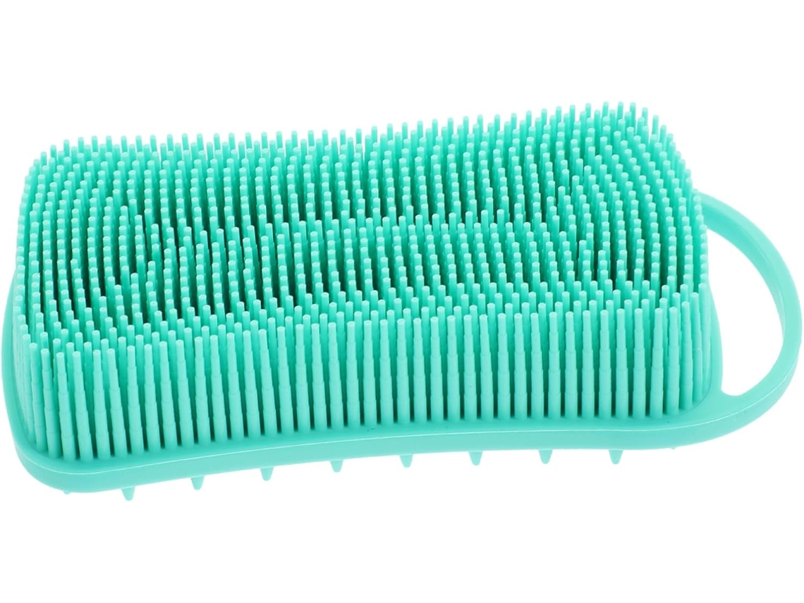 Escova De Silicone Para Banho Packove, Escova De Massagem Corporal Para Lavar E Cuidar Do Cabelo