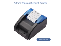 Impressora térmica USB 58mm para recibos MARCA