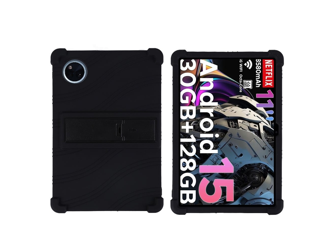 Capa Para Tablet Lurelia, Compatível Com Doogee Tab A9/a9pro De 11"., Preto, Silicone