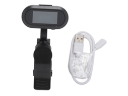 Afinador De Clip Recargável, Giratório De 360 Graus, Afinação Precisa, Afinador Eletrônico Digital Com Tela Tft Para Guitarra, Violino E Baixo.