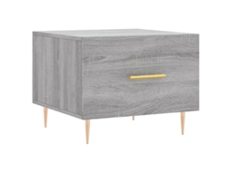 Coffee Table, Coffee Tables Vidaxl Cinzeto Madeira Processada (n/a)