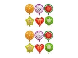 30pcs Balões Temáticos De Frutas De Verão Allinless