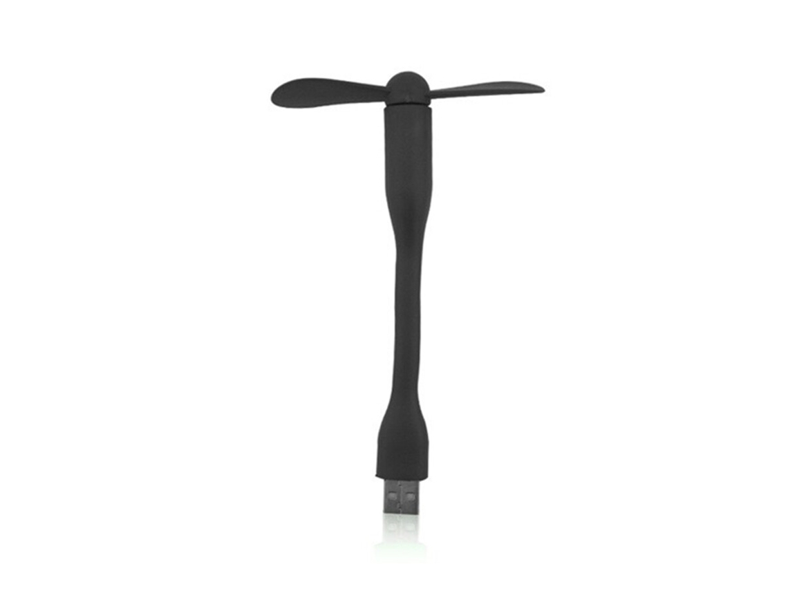 Mini Ventilador Usb Portátil Flexível Destacável Preto SUNNY SPACES