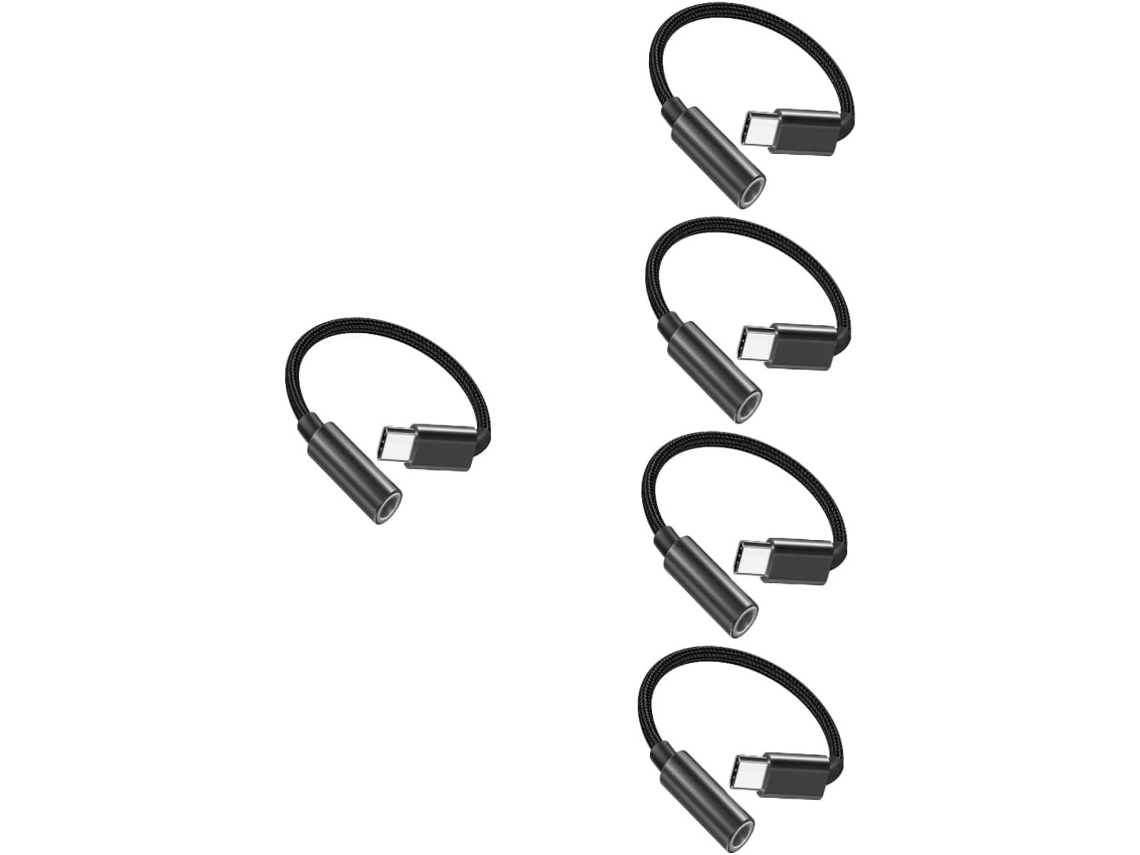 Cabo Adaptador de Áudio Usb c para Usb c de 3,5 Mm SFUSHOS