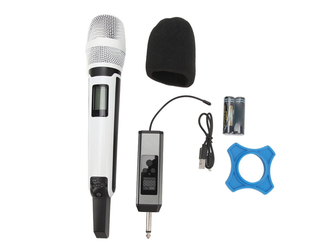 Microfone Sem Fio Branco
