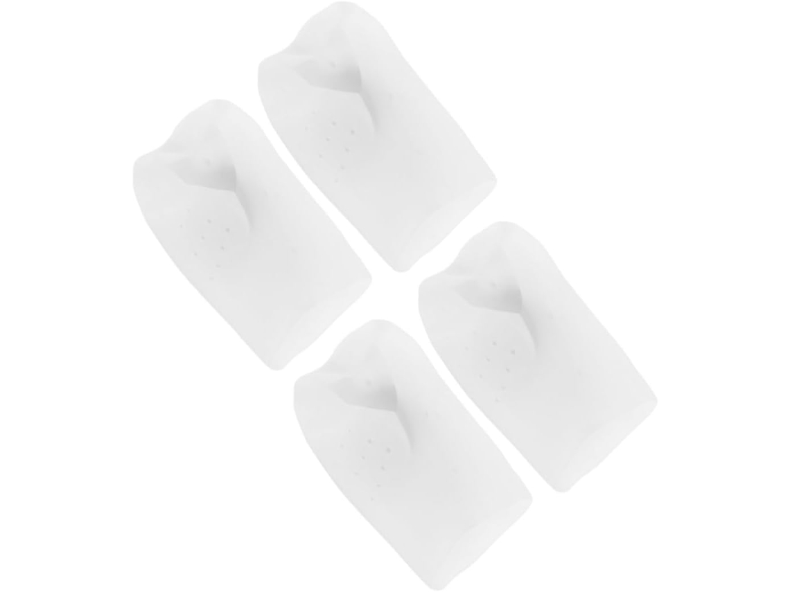 Anneome 2-pares De Palmilhas Masculinas Silicone Confortáveis, Reutilizáveis E Invisíveis Para Calcanhares, Para Sapatos