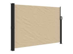 Retractable Side Awning, Retractable Side Awnings Vidaxl Bege Poliéster (140 X 500 Cm)