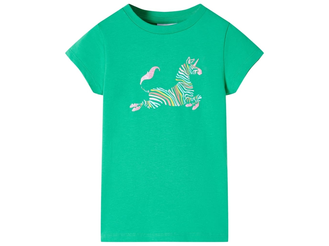 T-shirt De Criança Verde 128